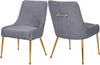 Ace Grey Velvet Dining Chair