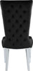 Serafina Black Velvet Dining Chair
