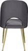 Logan Grey Velvet Dining Chair