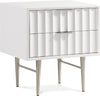 Modernist White Gloss Night Stand