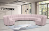 Infinity Pink Velvet 10pc. Modular Sectional