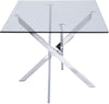 Xander Chrome Dining Table