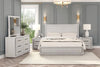 Crowthorne E.King & Queen Bed Grey & White