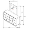 Amsbury Dresser with Mirror