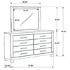 Woodmont Dresser with Mirror