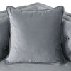 Amie Glam Gray & Black Sectional w/Storage