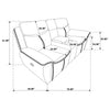 Sloane Reclining Sofa Set
