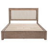 Kenora Panel Platform Storage Bed with LED Lighting