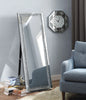 Noralie Mirrored & Faux Diamonds Accent Mirror (Floor)