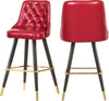 Portnoy Red Faux Leather Counter/Bar Stool