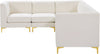 Alina Cream Velvet Modular Sectional