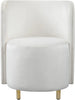 Rotunda Cream Velvet Accent Chair