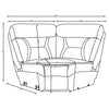 Higgins Upholstered Wedge Grey