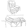 Higgins Reclining Sectionals