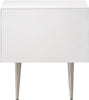 Modernist White Gloss Night Stand