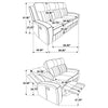 Raelynn Reclining Sofa Set