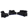 Zuma Dual Power Reclining Sofa Set