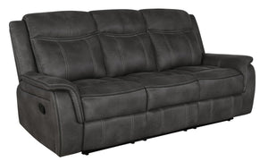 Lawrence Upholstered Tufted Back Motion Sofa image