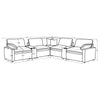 Collins Modular Power Reclining Sectional Sofa