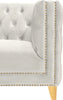 Michelle Cream Velvet Sofa