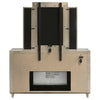 Lorient LED Dresser with LED Mirror and Flame Visualizer