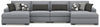 Bealton Sectional with Double Chaise