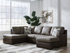 Castille Way Sleeper Sectional with Chaise