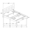 Mapes Panel Bed