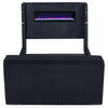 Tisdall Wingback TV Bed with Flame Visualizer