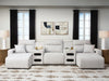 Modmax II Power Reclining Sectional with Chaise and Audio Consoles