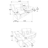 Greer Reclining 3 Pc Sets