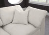 Cozy Cream Velvet Cloud Modular Sectional
