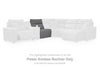 Modmax Reclining Sectional with Audio Consoles