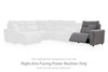 Modmax Reclining Sectional with Audio Console