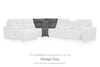 Modmax Reclining Sectional with Audio Console