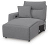 Modmax II Power Reclining Sectional with Chaise and Audio Consoles
