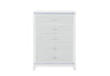 Alina White Chest with LED