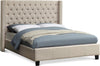 Ashton Beige Linen Full Bed