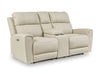 Dahlmoore Power Reclining Loveseat with Console