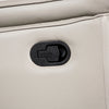 Bienne Recliner Chair White & Black