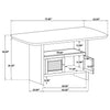 Kailani Counter Height Dining Set