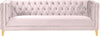 Michelle Pink Velvet Sofa