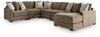 Camellia-Court Sectional with Chaise