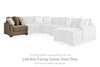 Camellia-Court Sectional with Chaise