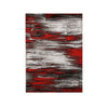 Sivas Area Rug Black and Red