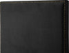 Harlie Black Velvet Twin Bed