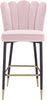 Lily Pink Velvet Stool
