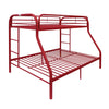 Tritan Red Bunk Bed (Twin/Full)