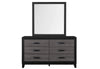 Lisbon Grey and Black Dresser