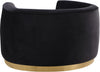 Julian Black Velvet Chair